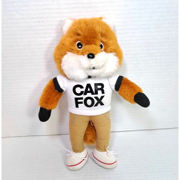 CAR FOX Doll Show Me The Car Fax 10" Plush TV Commercial Stuffed Animal Toy - Picture 1 of 2